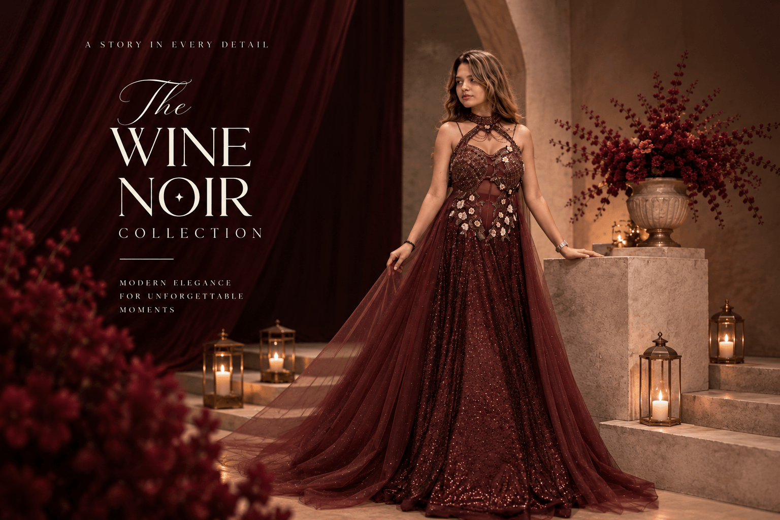 The Wine Noir Collection–by Madhubala